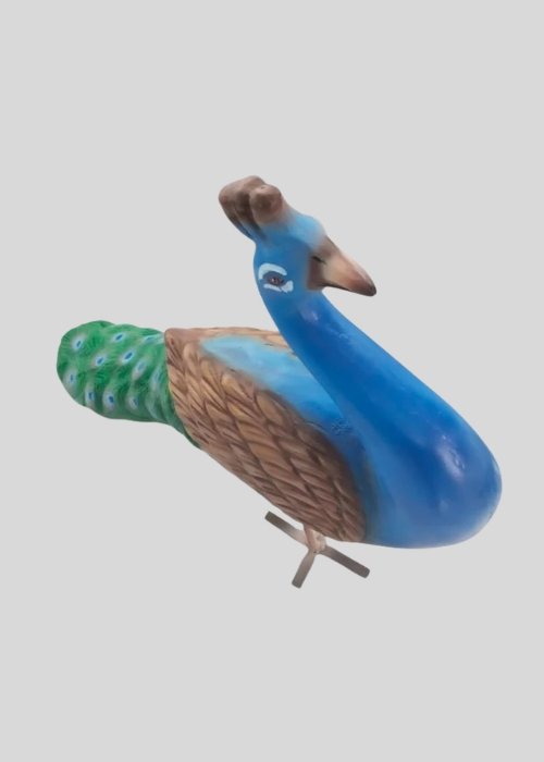 FRP Peacock Statues for gardens, entrances, resorts, hotels and parks