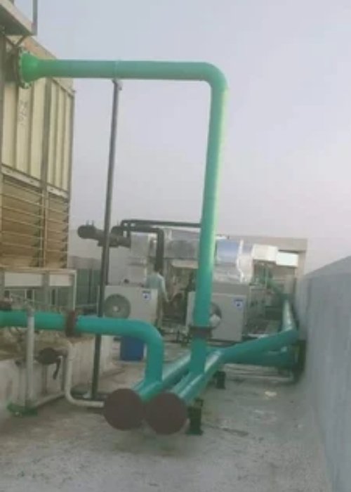 FRP Pipe Lining Service - Internal Protective Lining for Industrial Pipelines